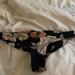 Floral bathing suit bottoms